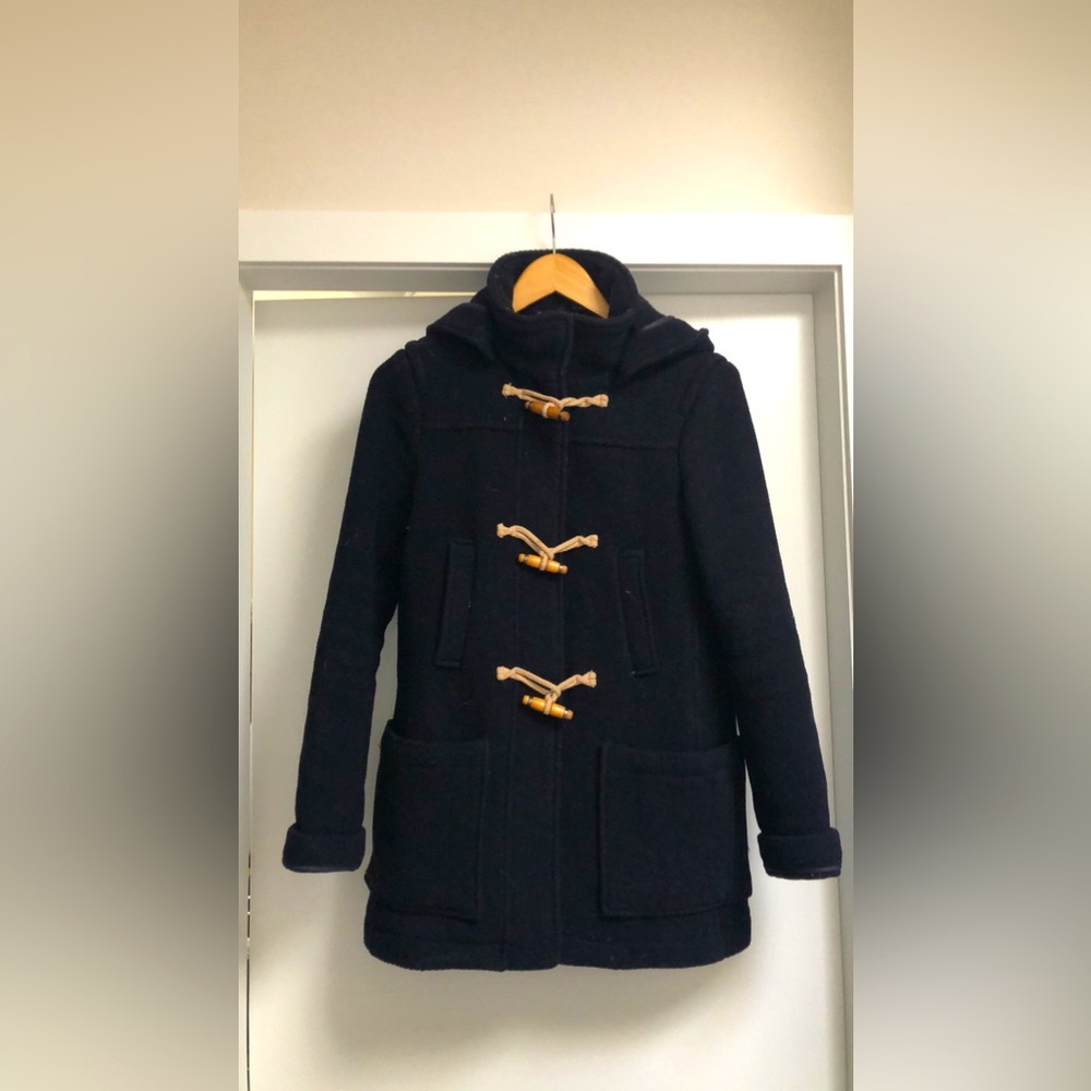 Topshop wool duffle coat XS